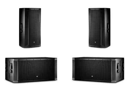 JBL 2x SRX835P 2x SRX828SP Active Speaker Package